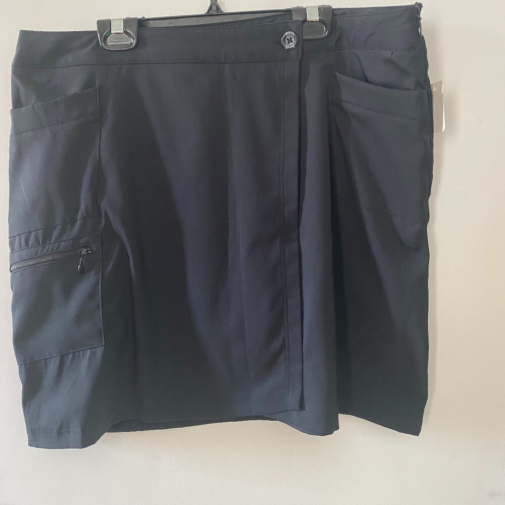 Greg Norman black skort size 12